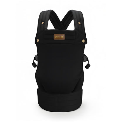 Lusso Baby Carrier | One-Click Fasten, Signature Golden Buttons on Handcrafted Luxury Cotton – Ergonomic, Safe