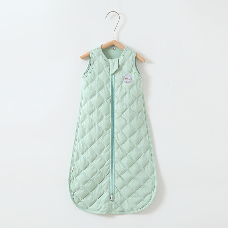 Aurora - 0-9 Months Baby Cotton Sleeping Bag  Warm Padded Thermal Vest, Anti-Scare Design