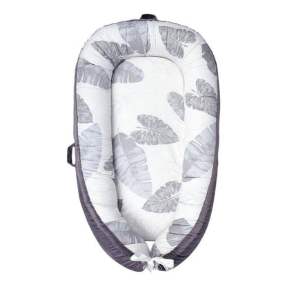 HushPod Luxe Baby Cot: Soft Mattress, Removable Bed & Stylish Ribbon Detail