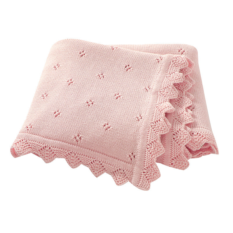 Diamond Knitted Mini Gem Blanket