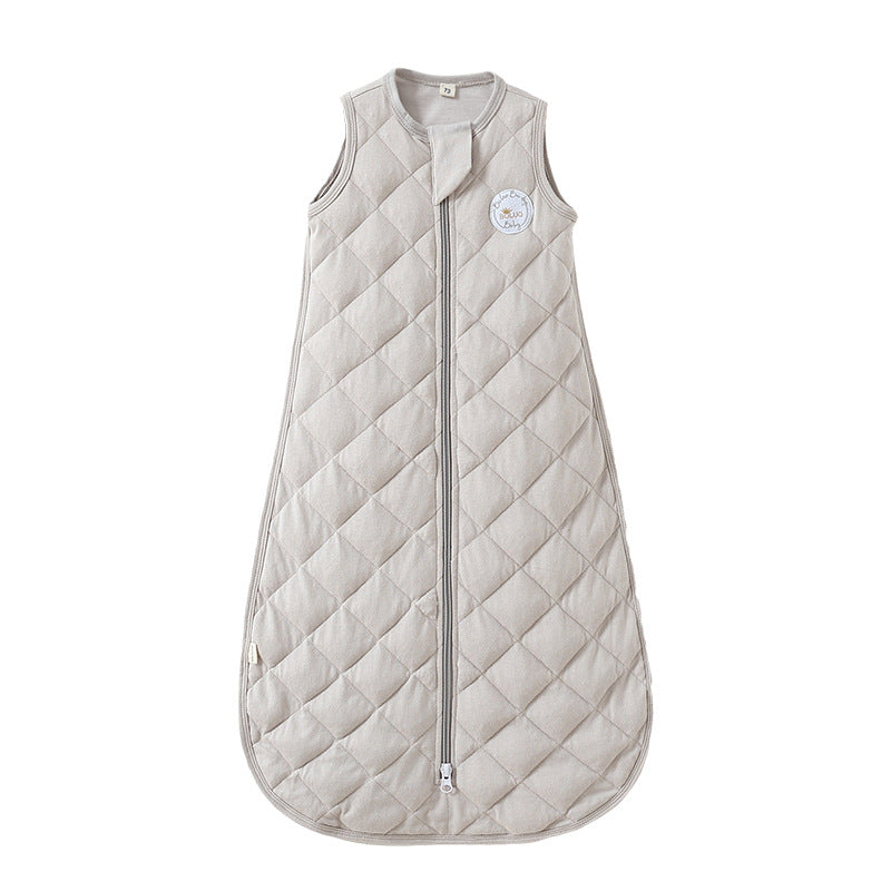 Aurora - 0-9 Months Baby Cotton Sleeping Bag  Warm Padded Thermal Vest, Anti-Scare Design