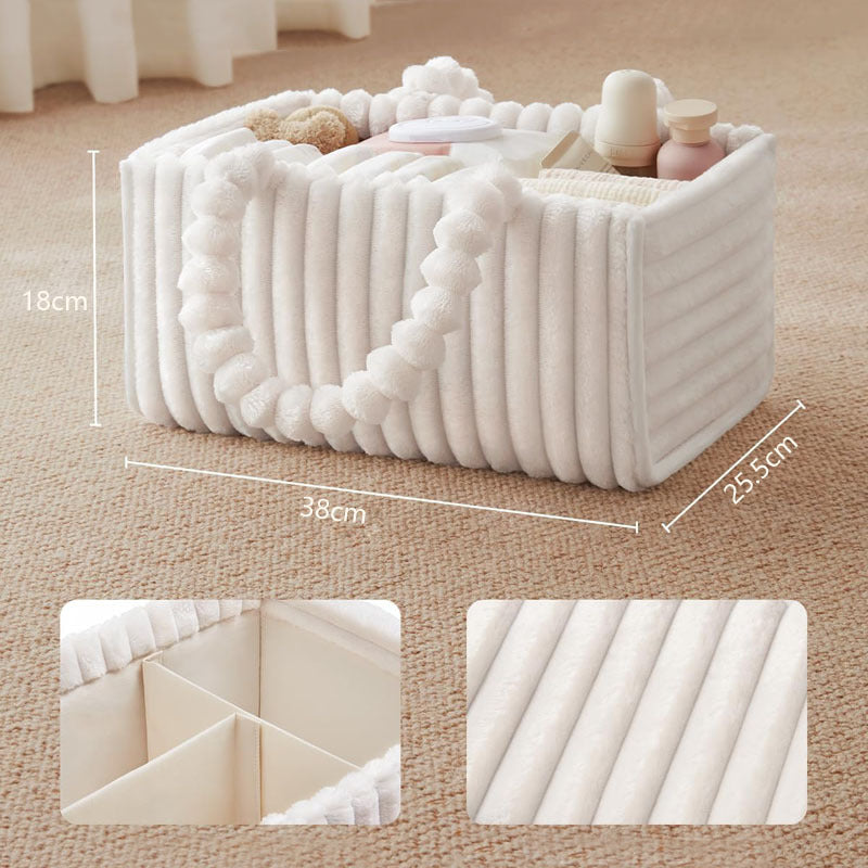 Mello by Mama & Cub London Luxe Quilted Plush Mommy Bag  Gold-Embossed Leather Label & Signature Puppy Pendant