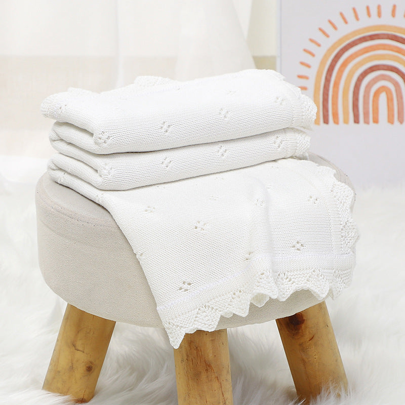 Diamond Knitted Mini Gem Blanket