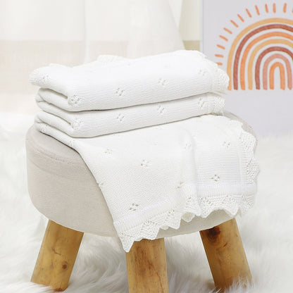 Diamond Knitted Mini Gem Blanket