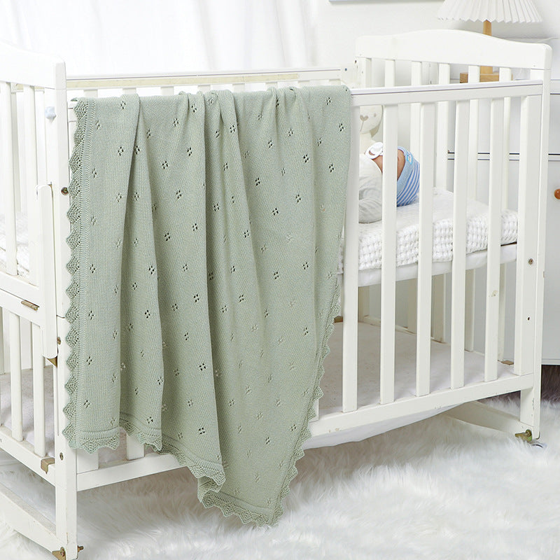 Diamond Knitted Mini Gem Blanket