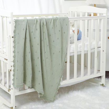 Diamond Knitted Mini Gem Blanket