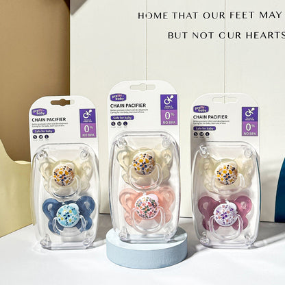 Food-Grade Baby Pacifier & Teether — Ultra-Soft, Bite-Resistant, Naturally Comforting