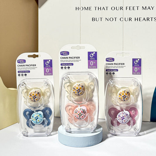 Food-Grade Baby Pacifier & Teether — Ultra-Soft, Bite-Resistant, Naturally Comforting