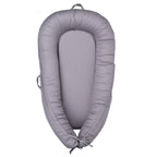 HushPod Luxe Baby Cot: Soft Mattress, Removable Bed & Stylish Ribbon Detail