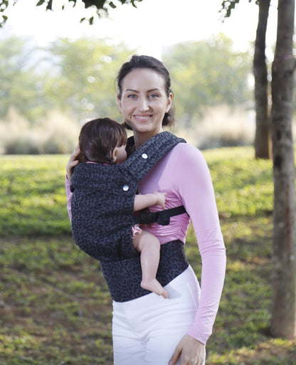 Lusso — Exclusive Cotton Baby Carrier with Signature Golden Buttons
