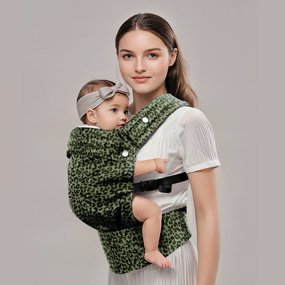 Lusso — Exclusive Cotton Baby Carrier with Signature Golden Buttons