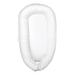 HushPod Luxe Baby Cot: Soft Mattress, Removable Bed & Stylish Ribbon Detail