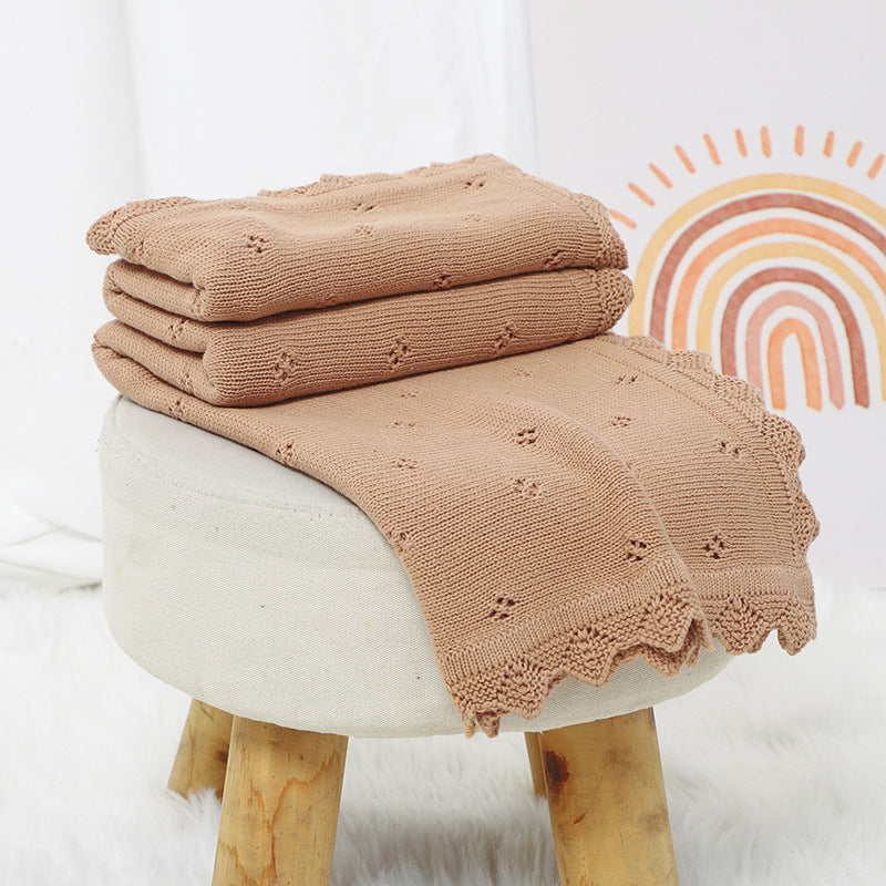 Diamond Knitted Mini Gem Blanket