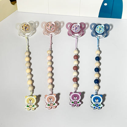 Food-Grade Baby Pacifier & Teether — Ultra-Soft, Bite-Resistant, Naturally Comforting