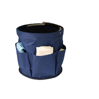 Portable Foldable Baby Storage Basket – Multi-Purpose Diaper, Milk Powder & Nursery Organiser Caddy