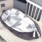 HushPod Luxe Baby Cot: Soft Mattress, Removable Bed & Stylish Ribbon Detail