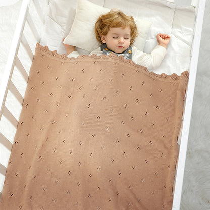 Diamond Knitted Mini Gem Blanket