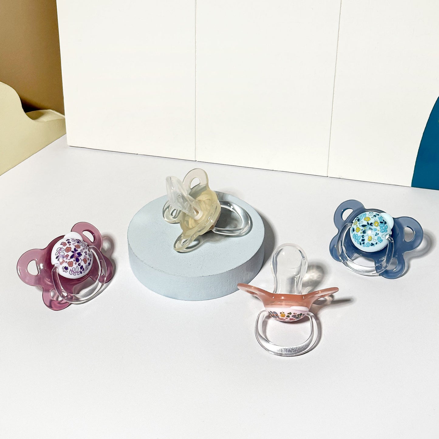Food-Grade Baby Pacifier & Teether — Ultra-Soft, Bite-Resistant, Naturally Comforting