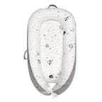 HushPod Luxe Baby Cot: Soft Mattress, Removable Bed & Stylish Ribbon Detail