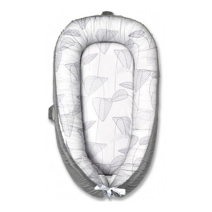 HushPod Luxe Baby Cot: Soft Mattress, Removable Bed & Stylish Ribbon Detail