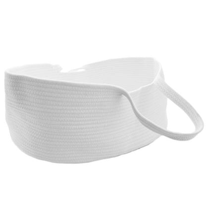 CradleJoy cotton rope woven baby carrycot folding newborn bassinet