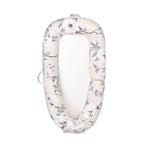 HushPod Luxe Baby Cot: Soft Mattress, Removable Bed & Stylish Ribbon Detail