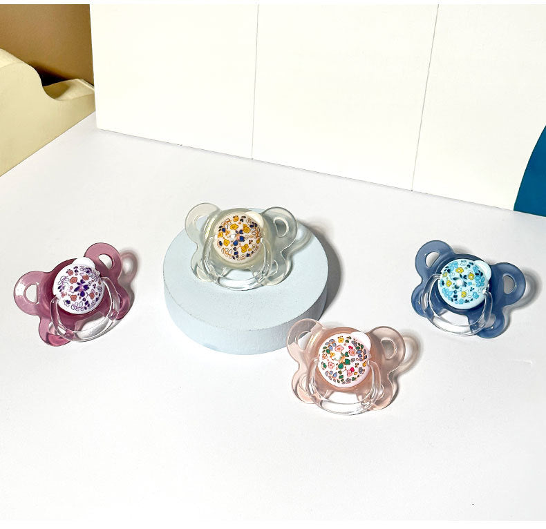 Food-Grade Baby Pacifier & Teether — Ultra-Soft, Bite-Resistant, Naturally Comforting