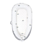 HushPod Luxe Baby Cot: Soft Mattress, Removable Bed & Stylish Ribbon Detail