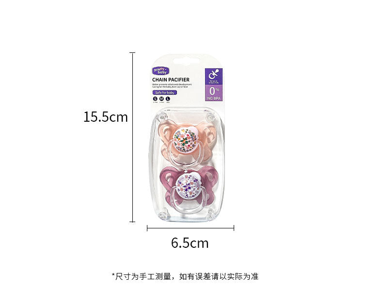 Food-Grade Baby Pacifier & Teether — Ultra-Soft, Bite-Resistant, Naturally Comforting