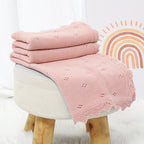 Diamond Knitted Mini Gem Blanket