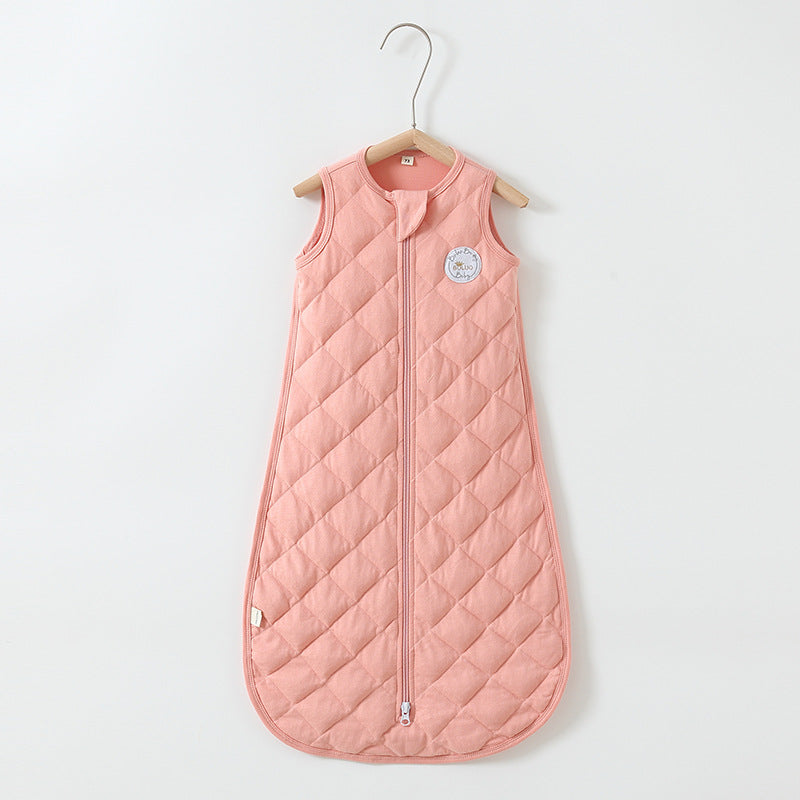 Aurora - 0-9 Months Baby Cotton Sleeping Bag  Warm Padded Thermal Vest, Anti-Scare Design