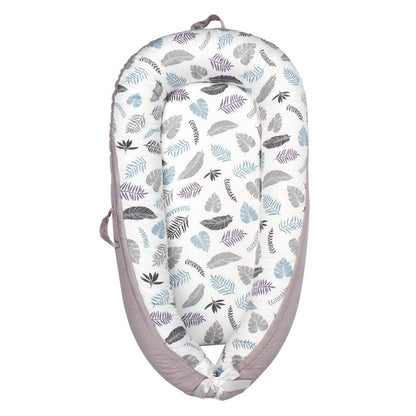 HushPod Luxe Baby Cot: Soft Mattress, Removable Bed & Stylish Ribbon Detail