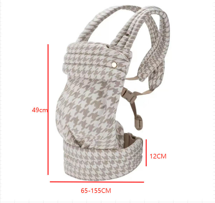 Lusso — Exclusive Cotton Baby Carrier with Signature Golden Buttons