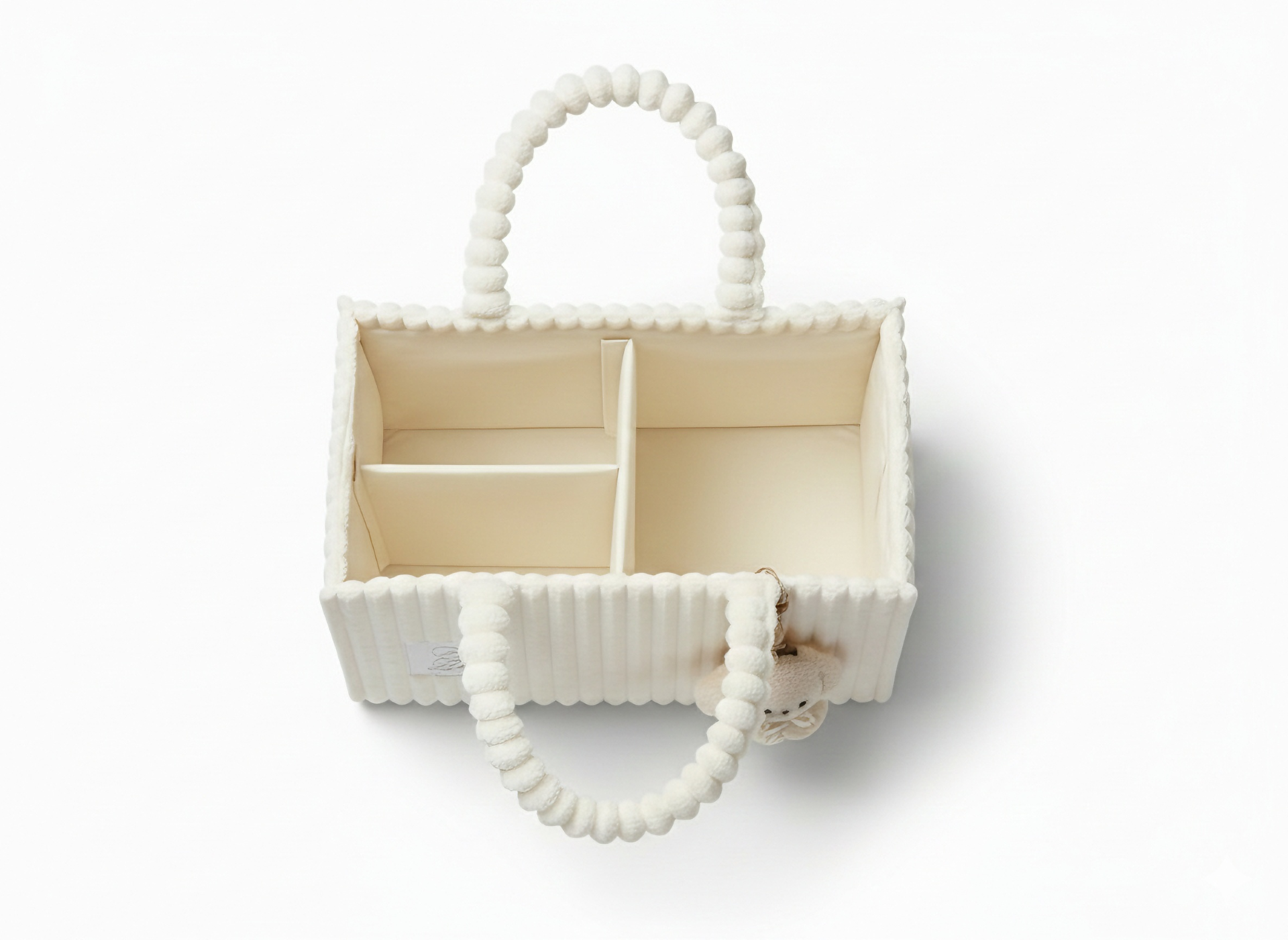 The Mello Corduroy Luxe Nursery Caddy - by Mama & Cub London