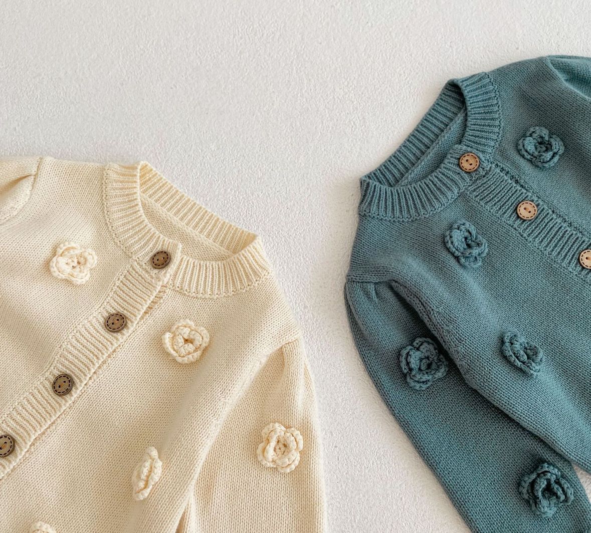 Floral Knit Cardigan
