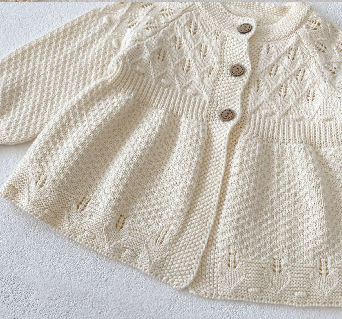 Peplum Knit cardigan