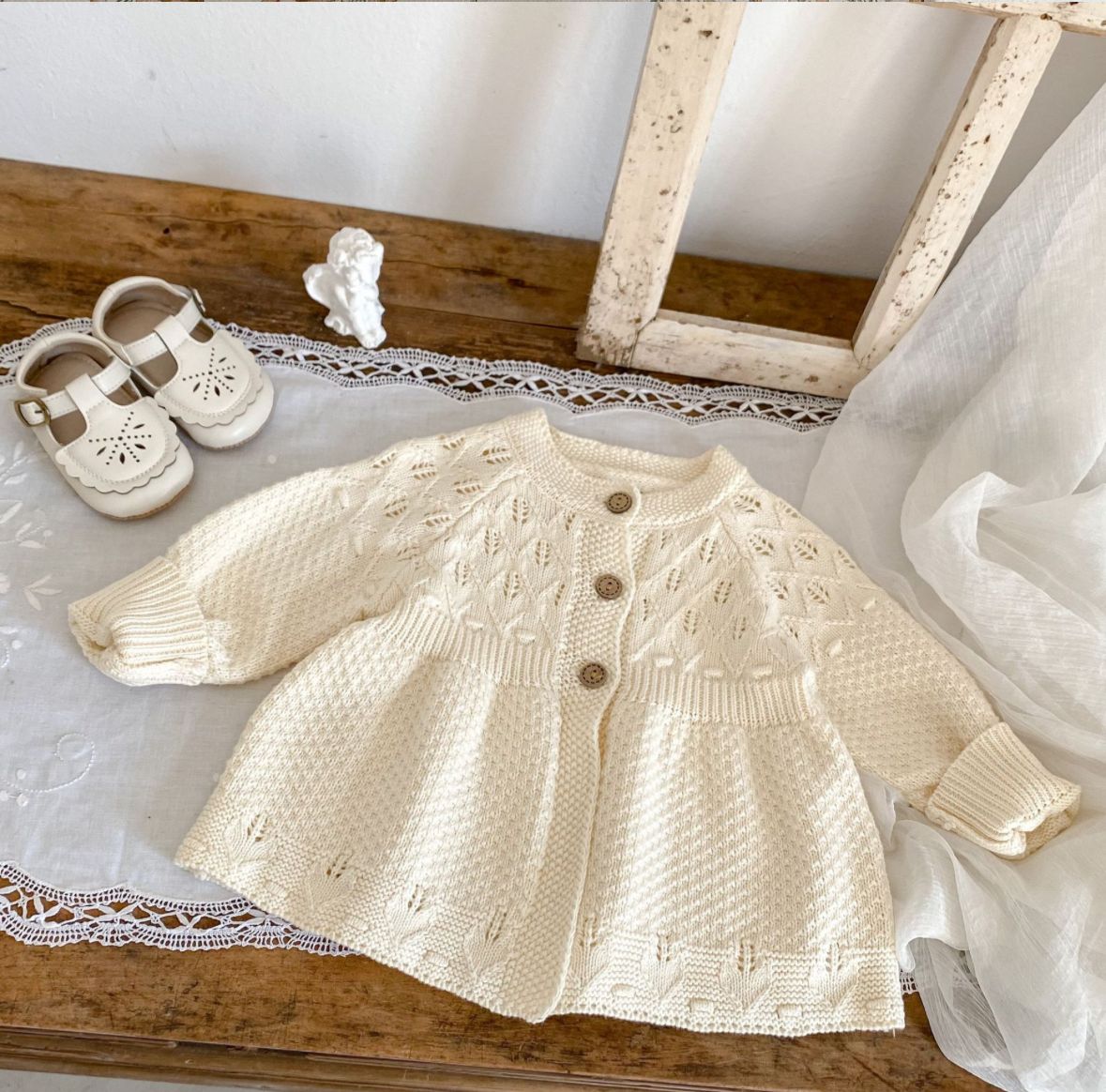 Peplum Knit cardigan