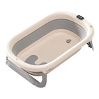 Kinderbath - Foldable 80cm Baby Bath Tub for Newborns & Toddlers – Built-In Seat, Temperature Reader & Toys
