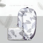 HushPod Luxe Baby Cot: Soft Mattress, Removable Bed & Stylish Ribbon Detail