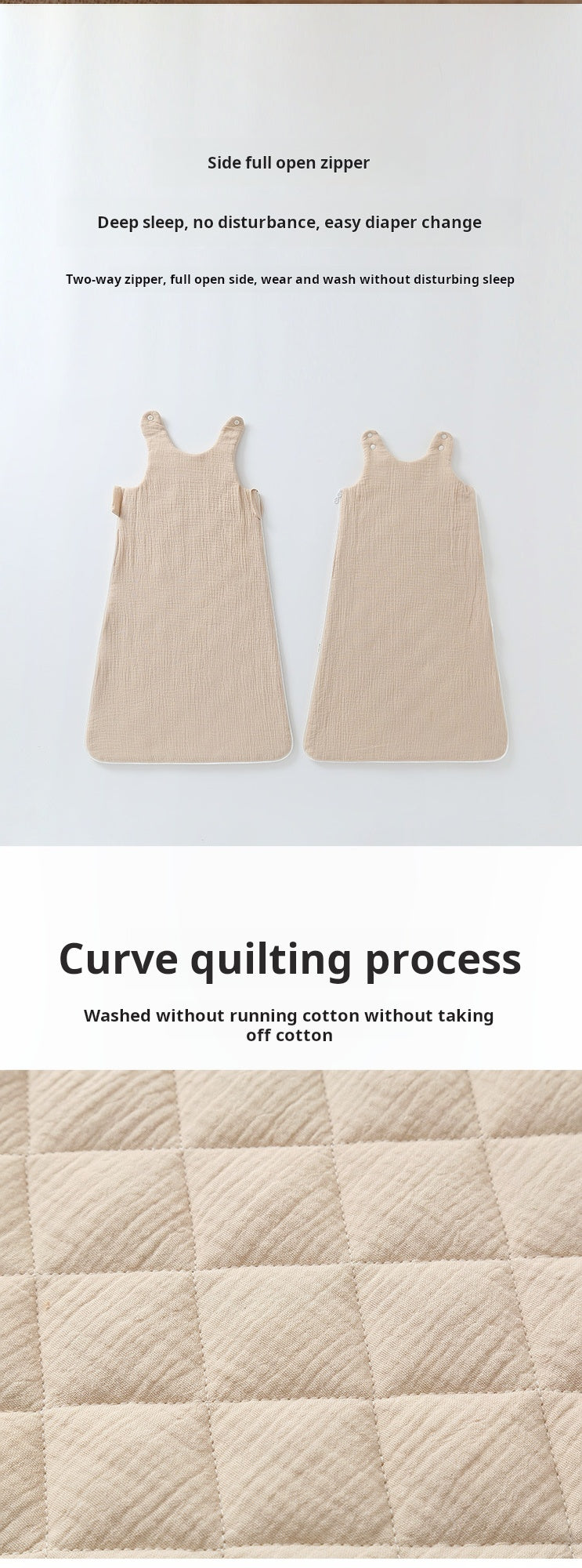 Serene Baby Sleeping Bag | 0–6 Months 2.5 TOG