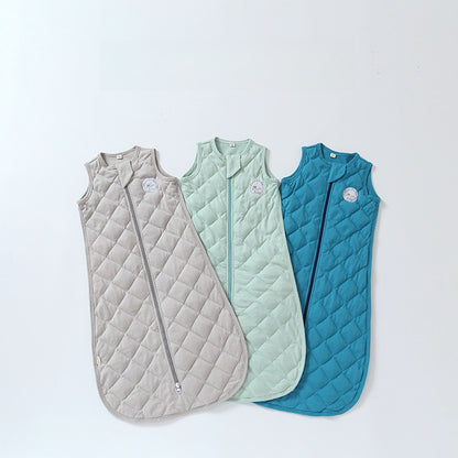 Aurora - 0-9 Months Baby Cotton Sleeping Bag  Warm Padded Thermal Vest, Anti-Scare Design