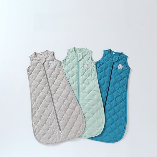 Aurora - 0-9 Months Baby Cotton Sleeping Bag  Warm Padded Thermal Vest, Anti-Scare Design