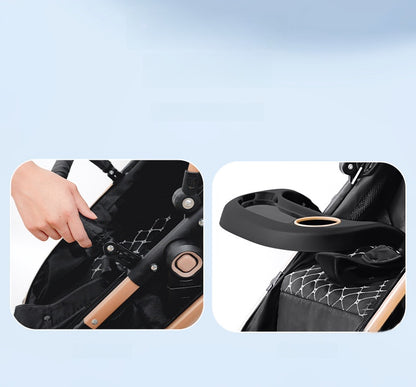 Bella Cub 3-in-1 Stroller: Car Seat, Pushchair & Travel Basket Set