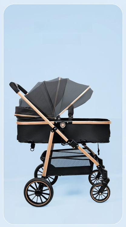 Bella Cub 3-in-1 Stroller: Car Seat, Pushchair & Travel Basket Set